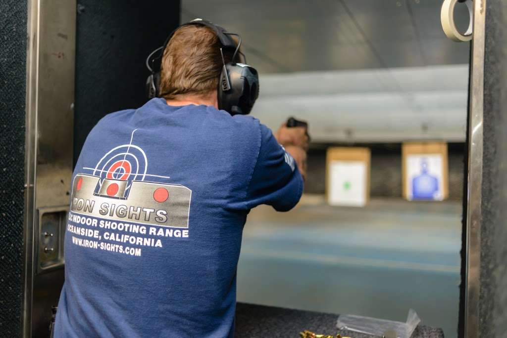 Iron Sights Shooting Range | 618 Airport Rd, Oceanside, CA 92058, USA | Phone: (760) 721-4388