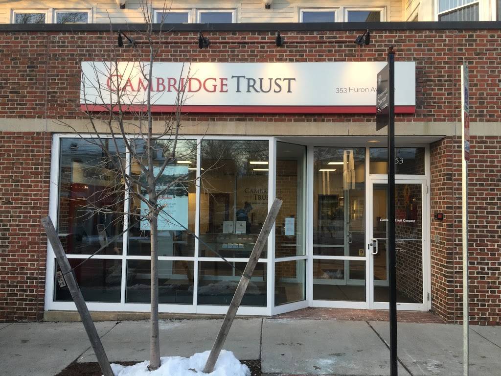 Cambridge Trust | 353 Huron Ave, Cambridge, MA 02138, USA | Phone: (617) 661-1317