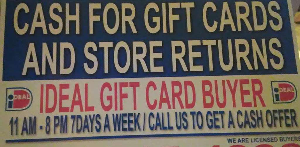 Ideal gift card buyer | 4308 W Washington St, Indianapolis, IN 46241 | Phone: (513) 245-4998