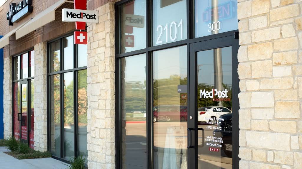 MedPost Urgent Care of Rowlett | 2101 Lakeview Pkwy, Rowlett, TX 75088, USA | Phone: (972) 412-1712