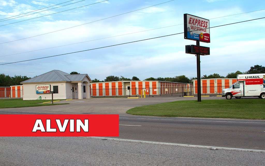 Express Self Storage | 1597 TX-35 Loop, Alvin, TX 77511, USA | Phone: (281) 756-0004