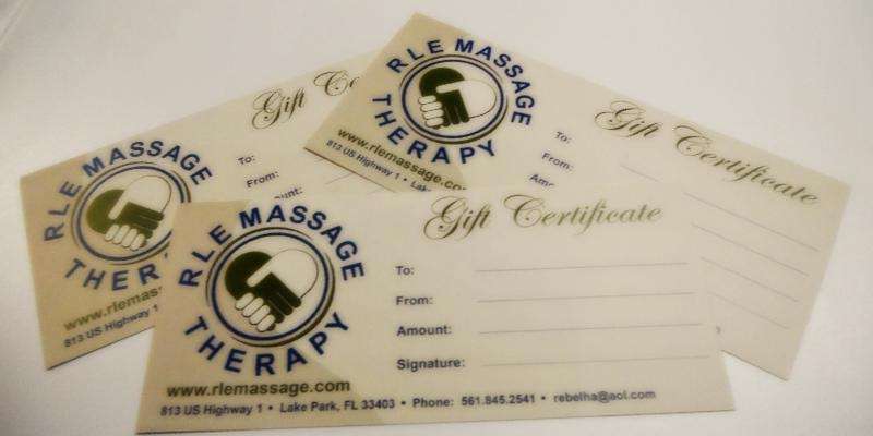 RLE Massage & Posture Therapy | 813 US-1, Lake Park, FL 33403, USA | Phone: (561) 845-2541
