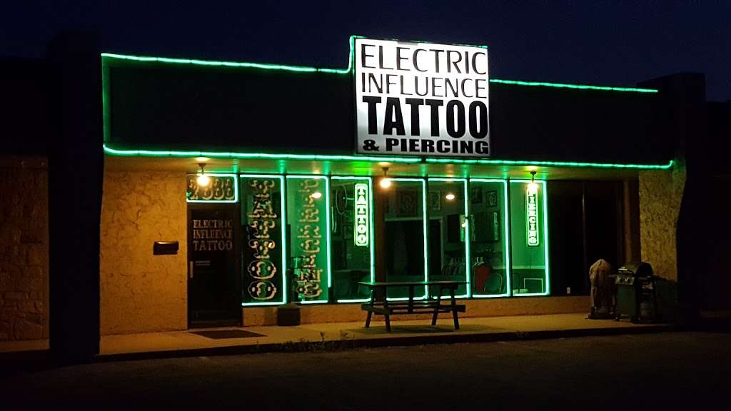 Electric Influence Tattoo and Body Piercing | 7333 NE 48th St, Kansas City, MO 64119 | Phone: (816) 453-4444