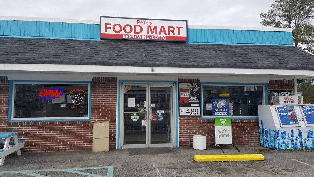 Petes Food Mart | 444 Waters Rd, Chesapeake, VA 23322, USA | Phone: (757) 410-1672