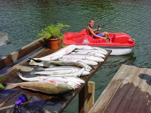 Fishing is Fabulous on Tiki Island at Our Door | 1323 Hawaii Dr, Tiki Island, TX 77554, USA