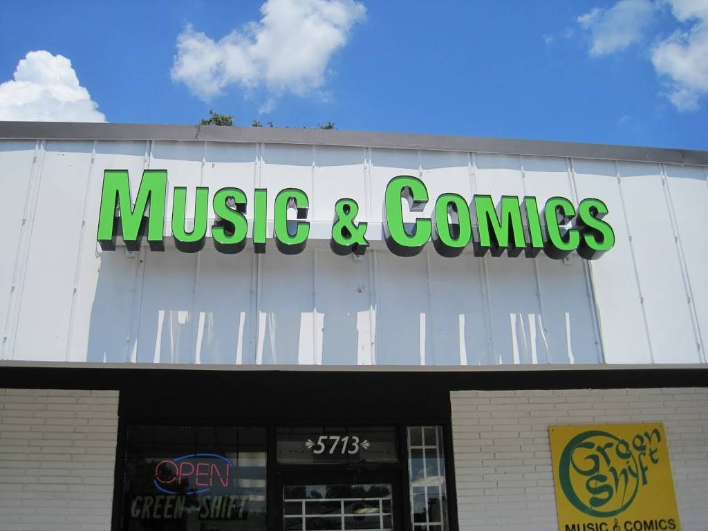 Green Shift Music and Comics | 5713 N Nebraska Ave, Tampa, FL 33604, USA | Phone: (813) 238-4177