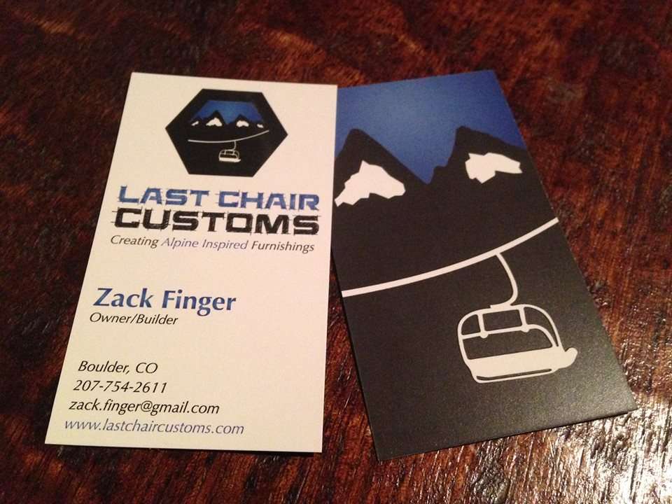 Last Chair Customs | 6655 Arapahoe Rd, Boulder, CO 80303 | Phone: (970) 591-2259