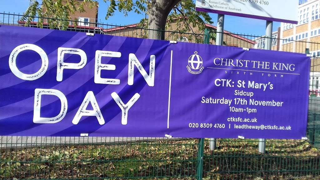 Christ The King St Marys Sixth Form | Chislehurst Rd, Sidcup DA14 6BE, UK | Phone: 020 8309 4760