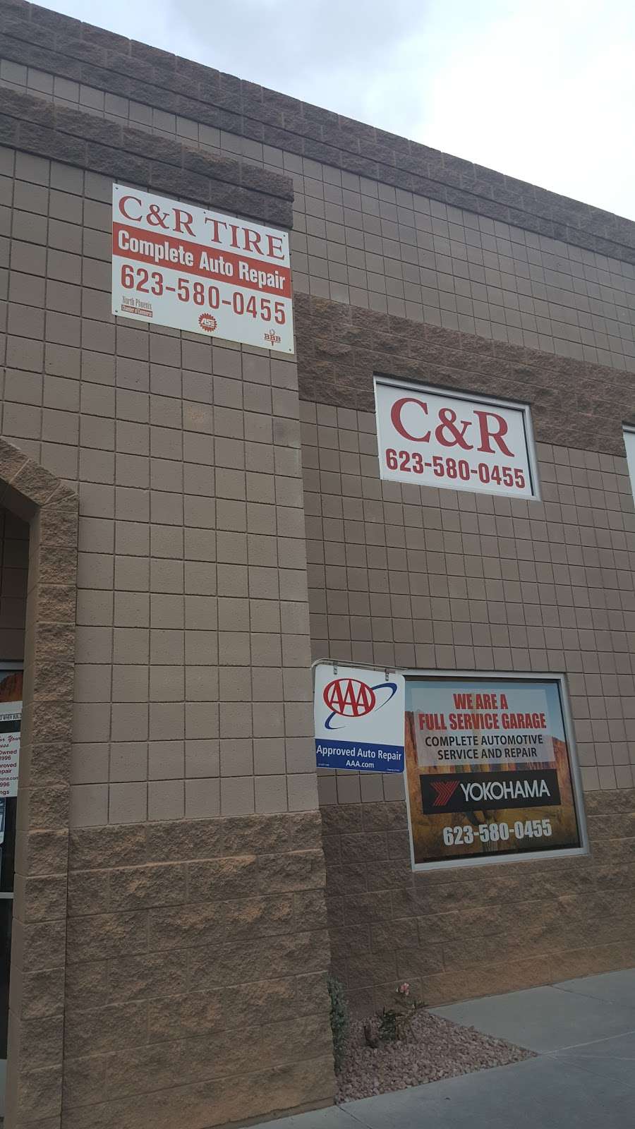 C & R Tire | 2010 W Parkside Ln Suite #102, Phoenix, AZ 85027, USA | Phone: (623) 580-0455