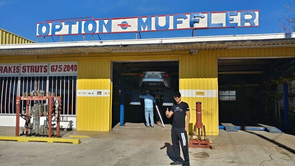 Option Muffler Shop | 7755 W US Hwy 90, San Antonio, TX 78227, USA | Phone: (210) 675-2040