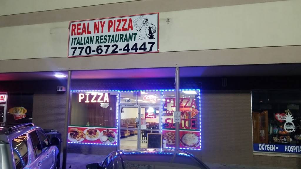 Real NY Pizza (Marietta Pizza Delivery, Curbside, and Carryout!) | 1482 Roswell Rd, Marietta, GA 30067, USA | Phone: (770) 672-4447