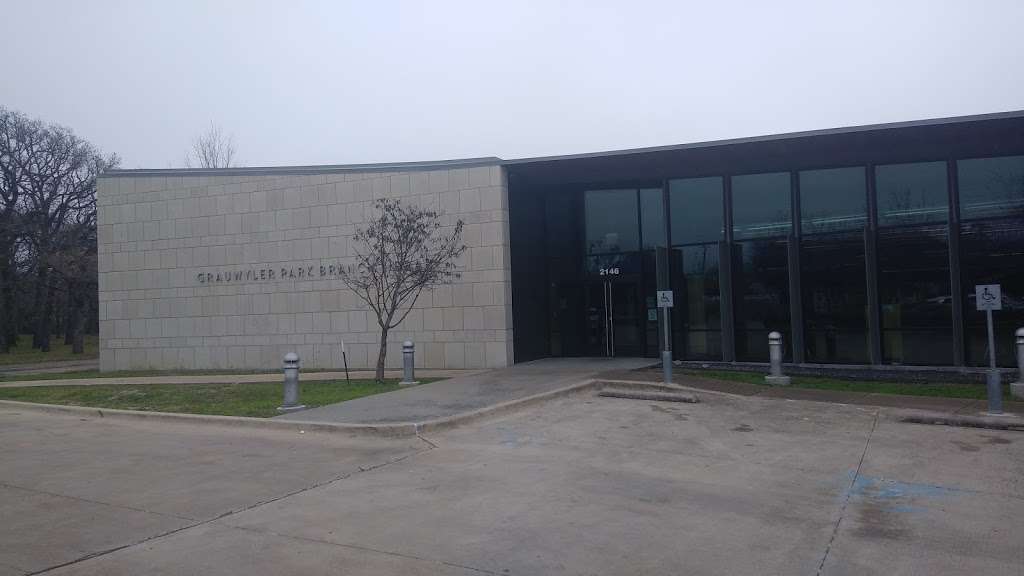 Grauwyler Park Branch Library | 2146 Gilford St, Dallas, TX 75235, USA | Phone: (214) 671-1447