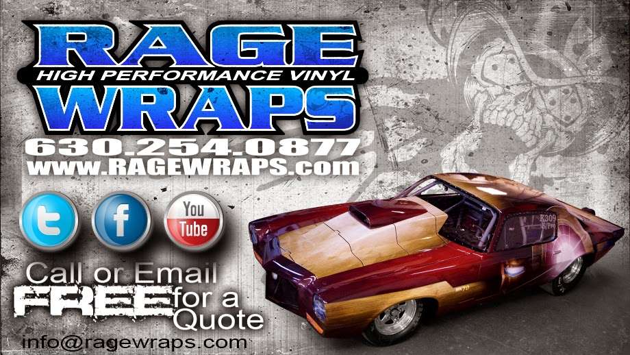 Rage Wraps | 7N445 Sycamore Ave, Medinah, IL 60157, USA | Phone: (630) 254-0877