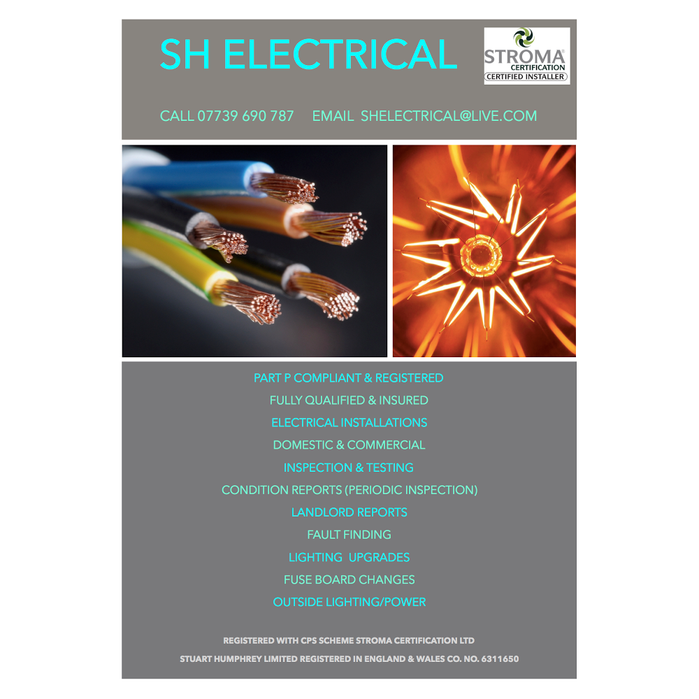 SH ELECTRICAL | 94 Shepherds Hill, Romford RM3 0NJ, UK | Phone: 07739 690787