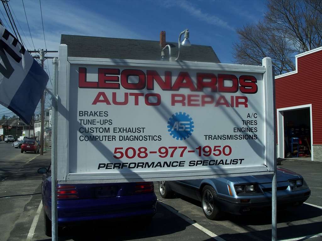 Leonards Auto Repair & Performance, Inc. | 265 Bay St, Taunton, MA 02780, USA | Phone: (508) 977-1950