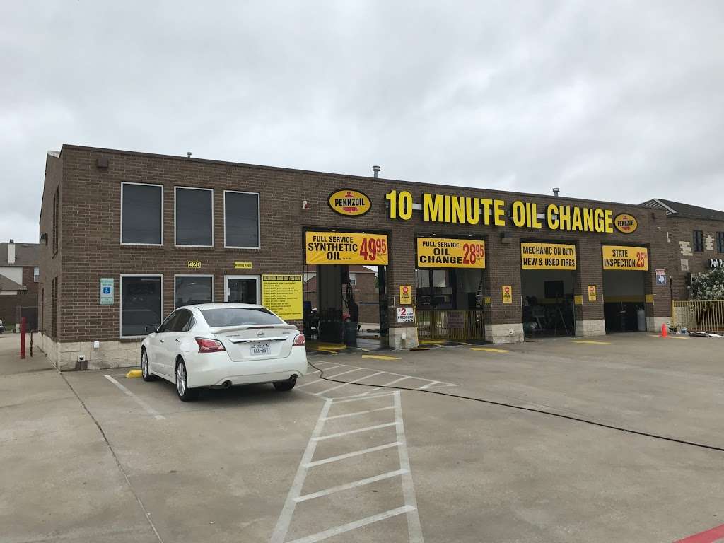 Ten Minute Oil Change, Mesquite | 520 Clay Mathis Rd, Mesquite, TX 75181, USA | Phone: (214) 393-0372