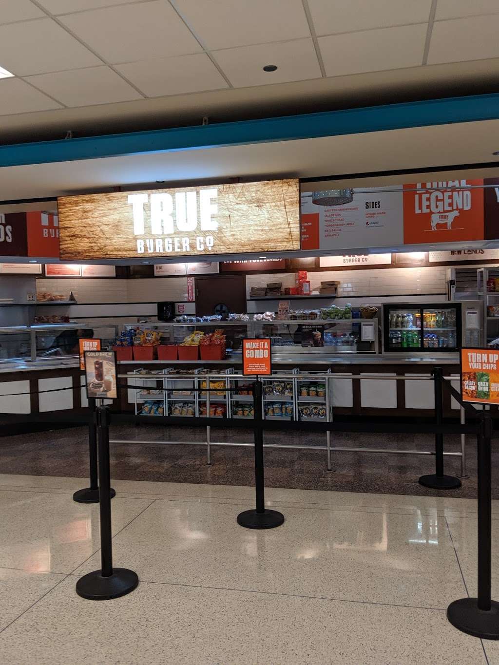 True Burger | 5700 South Cicero Avenue Main Terminal, Concourse A, Gate A5, Chicago, IL 60629