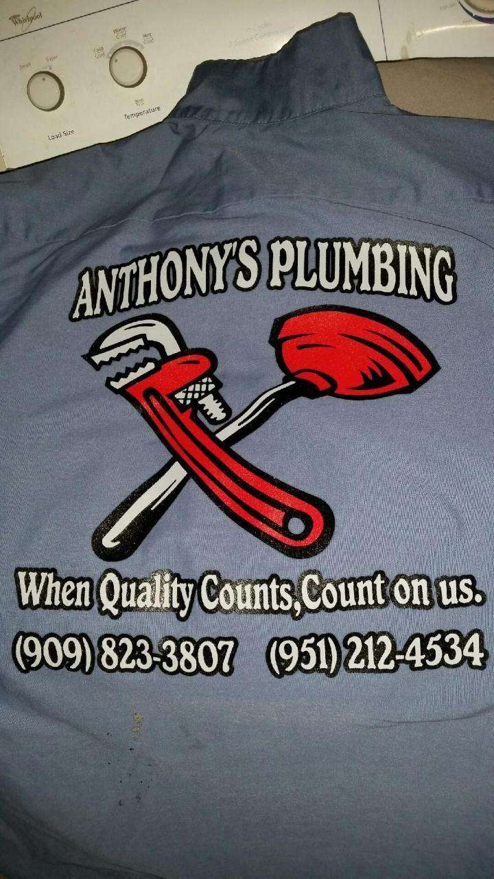 Anthonys Plumbing | 1304, 6714 Almeria Ave, Fontana, CA 92336 | Phone: (909) 823-3807