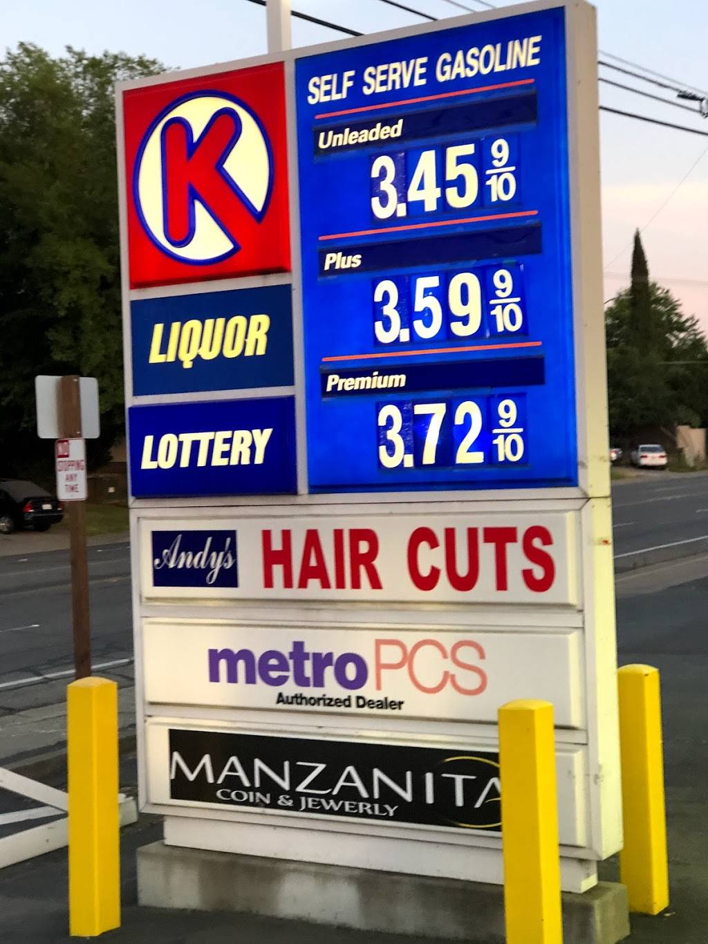 Circle K | 5809 Manzanita Ave, Carmichael, CA 95608, USA | Phone: (916) 332-3825