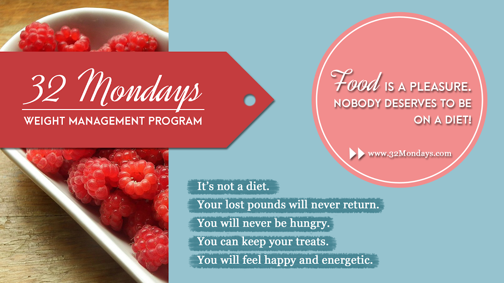 32 Mondays Weight Loss Management | 201 Bayberry Ln, Westport, CT 06880 | Phone: (203) 349-5336