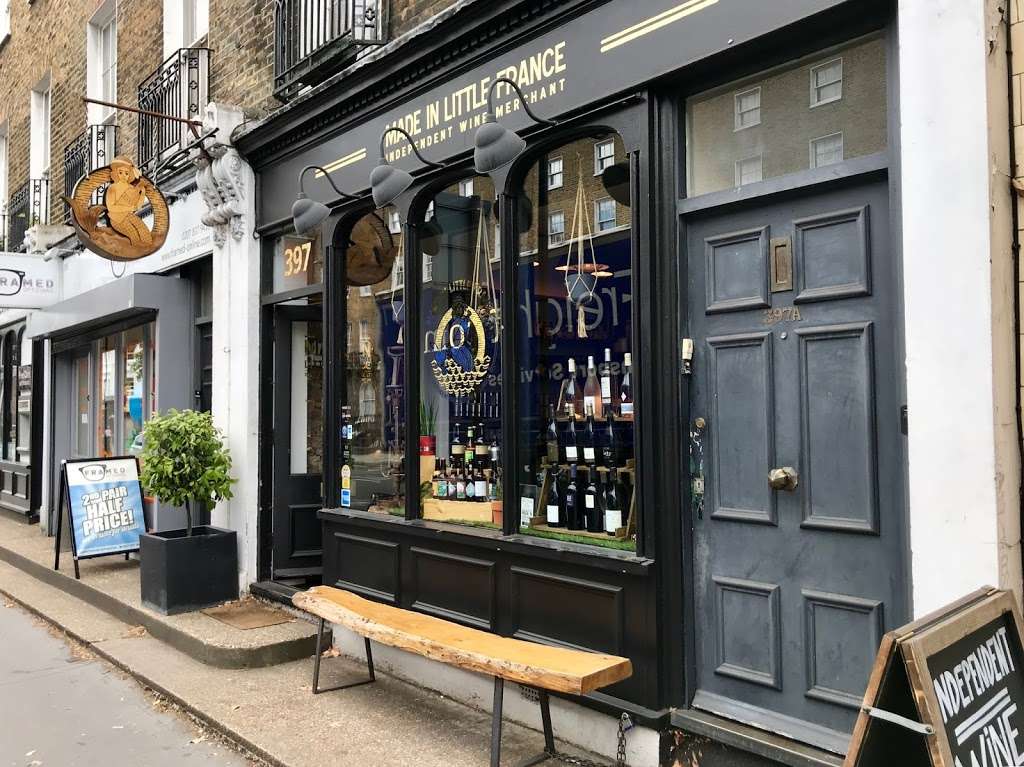 Made In Little France - Wine Merchants & Online Shop | 397 St John St, Clerkenwell, London EC1V 4LD, UK | Phone: 020 7837 3125