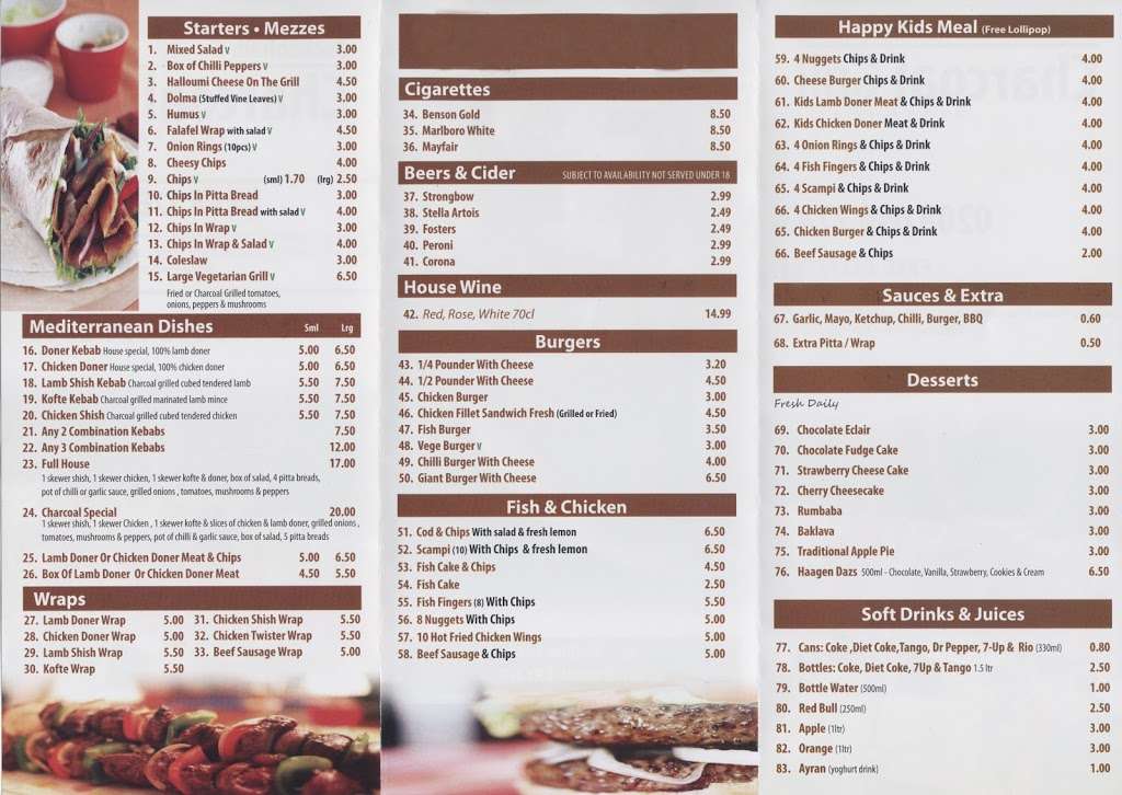 Beckenham Charcoal Grill | 251 Croydon Rd, Beckenham BR3 3PS, UK | Phone: 020 8650 2743