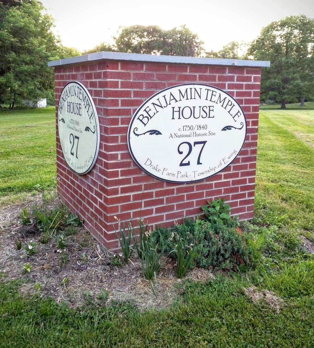 Benjamin Temple House at Drake Farm Park | 27 Federal City Rd, Ewing Township, NJ 08638, USA | Phone: (609) 883-2455