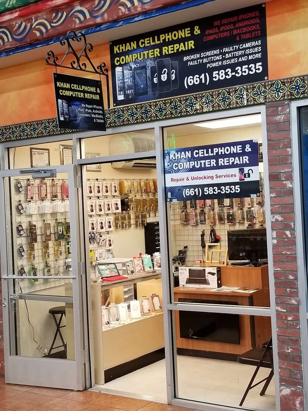 Khan Cellphone & Computer Repair | 38118 47th St E suite #3, Palmdale, CA 93552, USA | Phone: (661) 583-3535