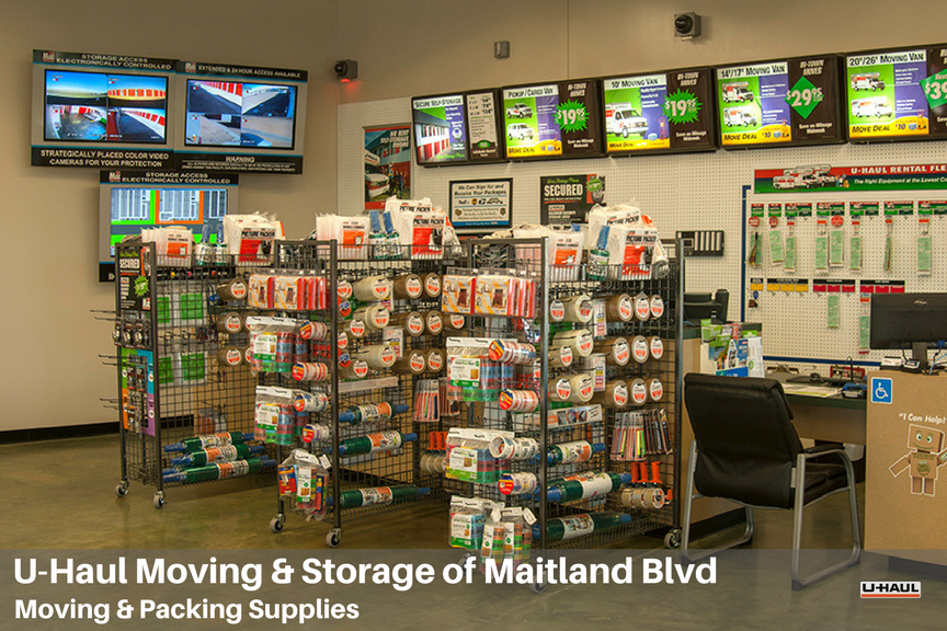 U-Haul Moving & Storage at Maitland Blvd | 7803 N Orange Blossom Trail, Orlando, FL 32810, USA | Phone: (407) 578-2500