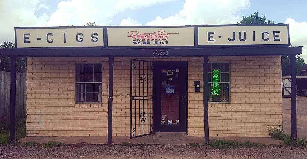 Dirty Coast Vapes | 4511 Cherry St, Pearland, TX 77581 | Phone: (832) 664-9513