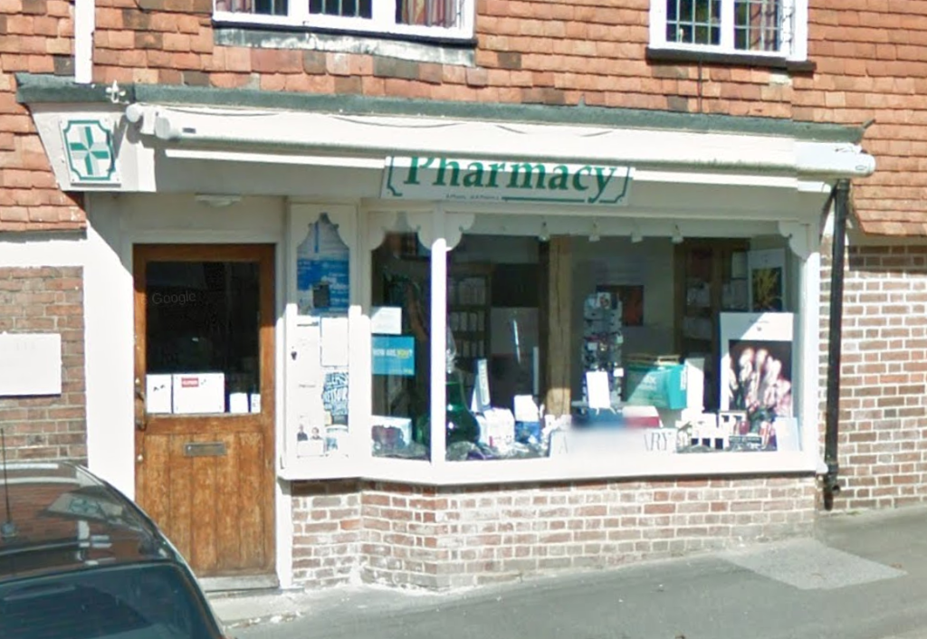 The Pharmacy | High Street, Goudhurst, Cranbrook TN17 1AG, UK | Phone: 01580 211245