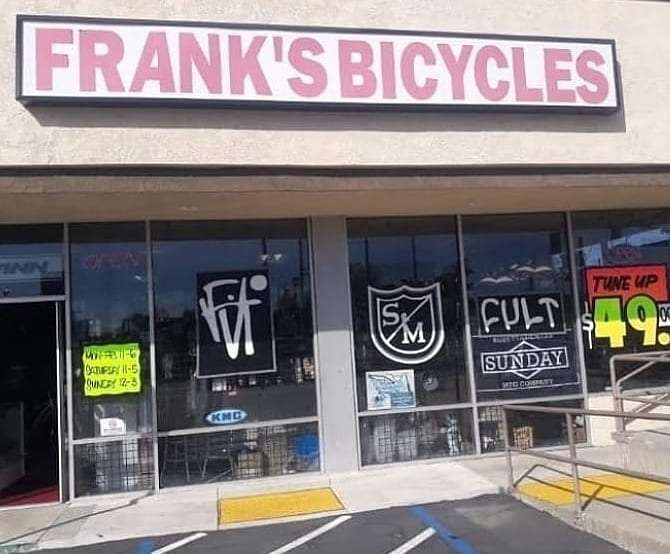 Franks Bicycles | 10255 Colima Rd F, Whittier, CA 90603, USA | Phone: (562) 944-7000