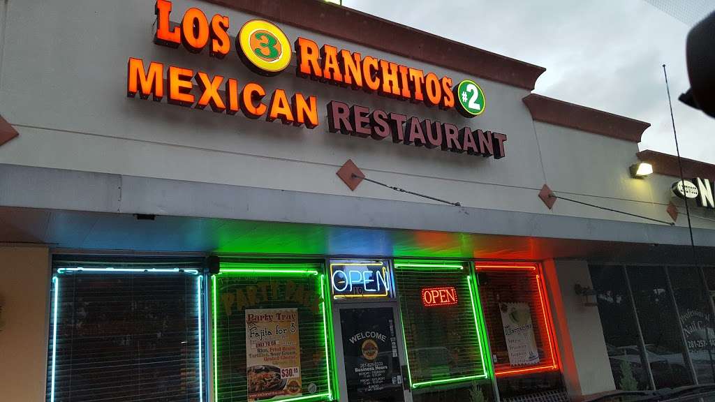 Los Tres Ranchitos Mexican #2 | 16143 N Eldridge Pkwy, Tomball, TX 77377, USA | Phone: (281) 826-0333