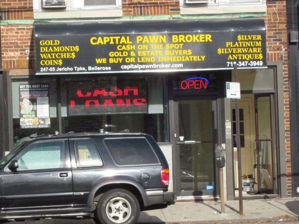 Capital Pawn Brokers Gold & Estate Buyers | 24705 Jericho Turnpike, Jamaica, NY 11426 | Phone: (718) 347-3949