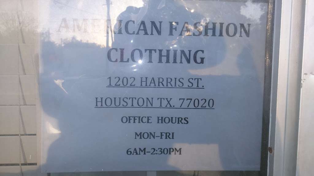 American Fashion Clothing | 1202 Harris St, Houston, TX 77020, USA | Phone: (713) 672-7247