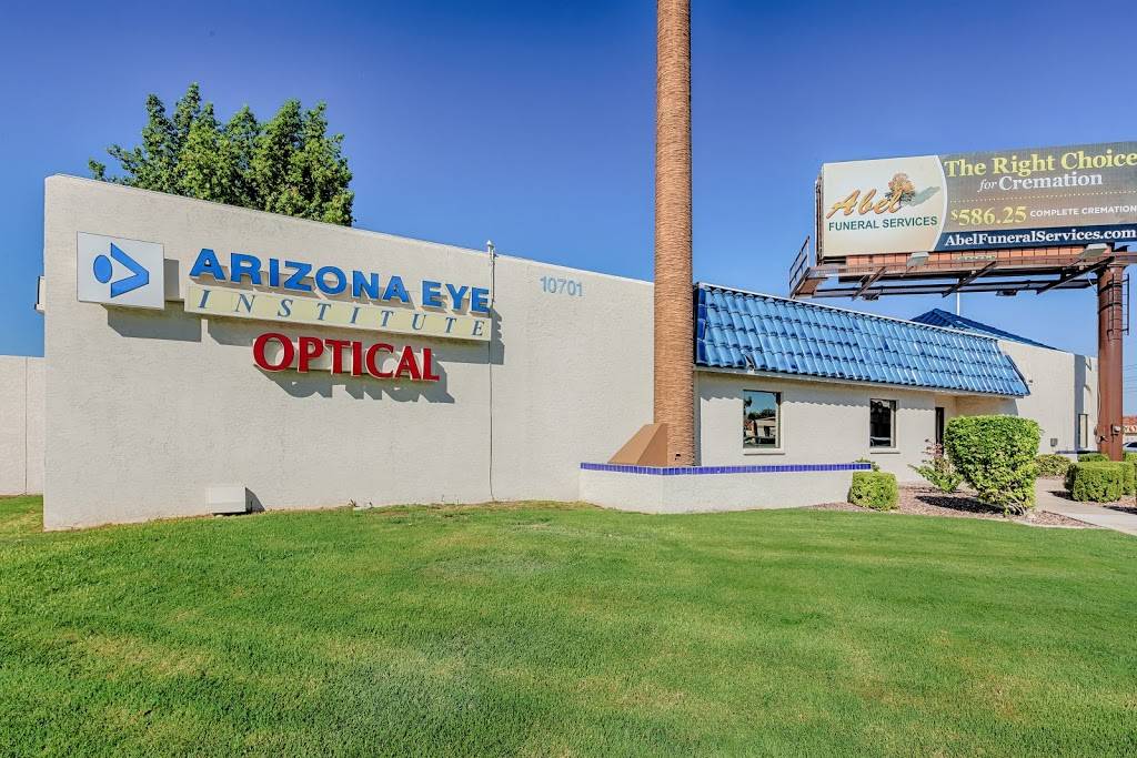 Arizona Eye Institute & Cosmetic Laser Center | 10701 W Bell Rd, Sun City, AZ 85351, USA | Phone: (623) 876-2020
