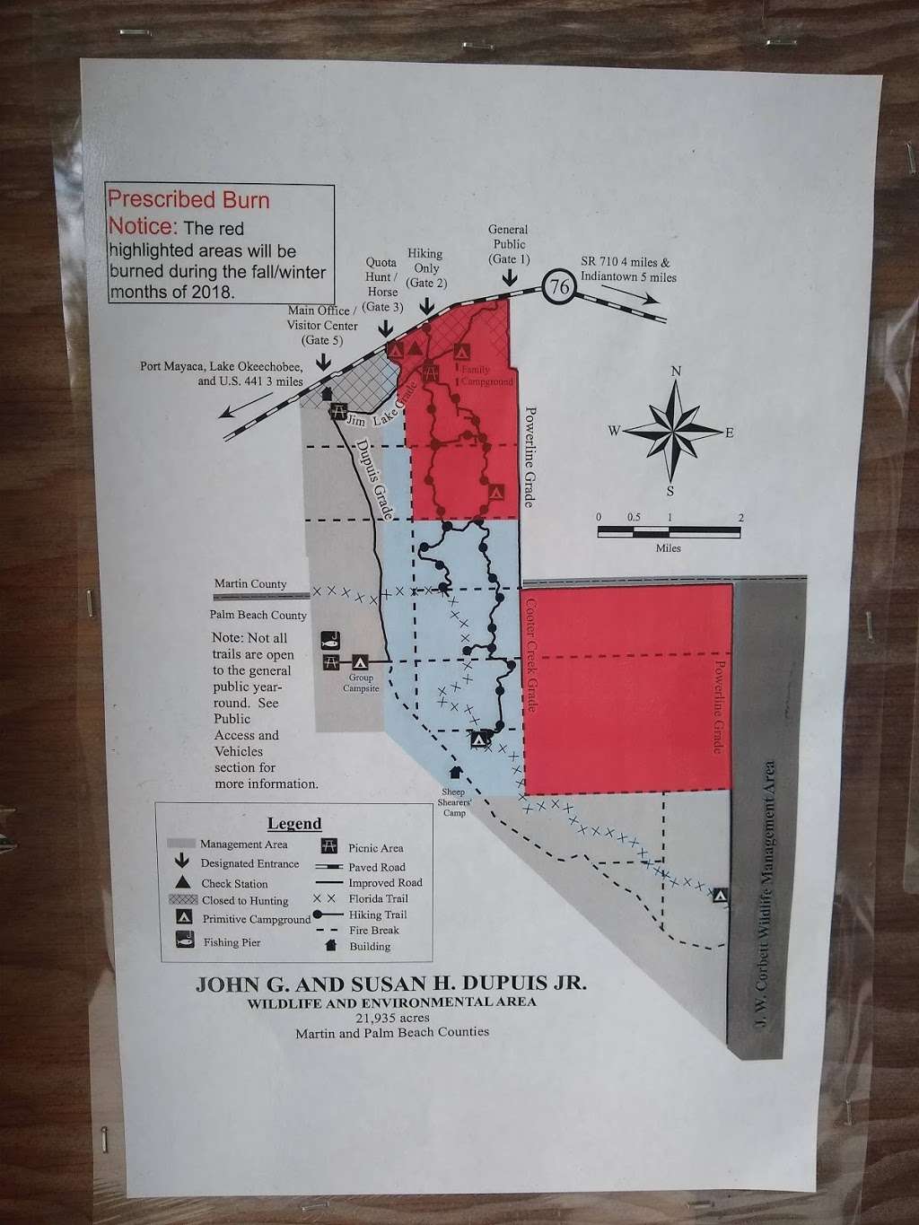 Dupuis Trailhead | 22500 SW Kanner Hwy, Indiantown, FL 34956, USA