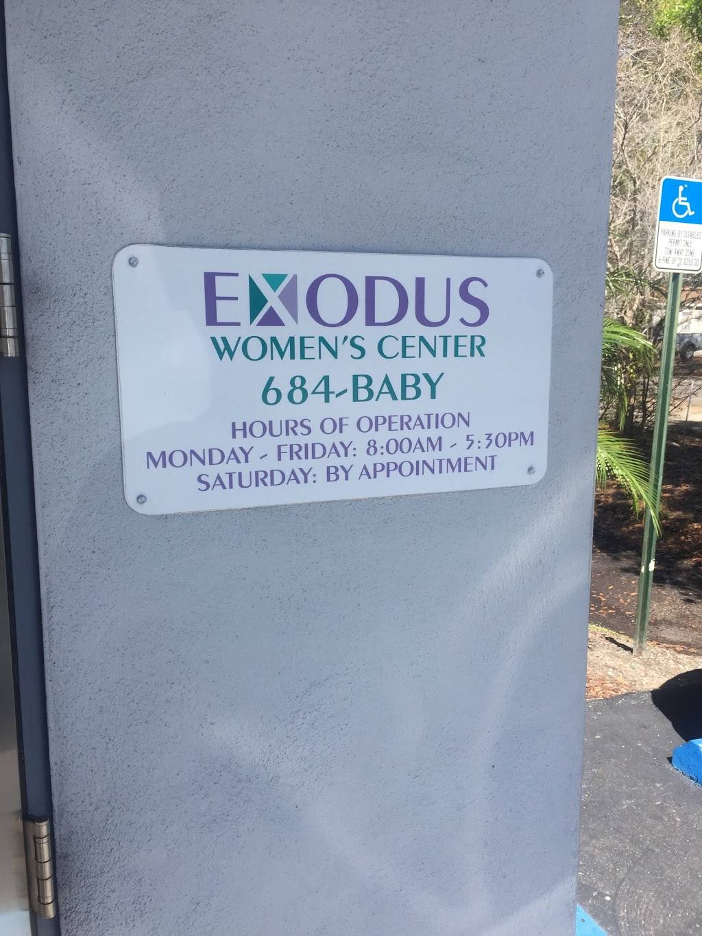 Exodus Womens Center | 2550 W Dr Martin Luther King Jr Blvd Suite C, Tampa, FL 33607, USA | Phone: (813) 684-2229