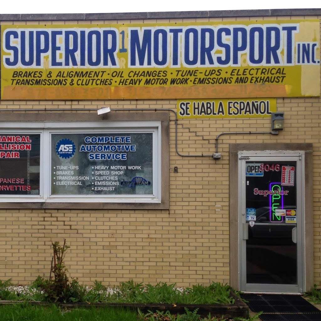 Superior 1 Motor Sport | 8046 Central Park Ave, Skokie, IL 60076, USA | Phone: (847) 983-4001