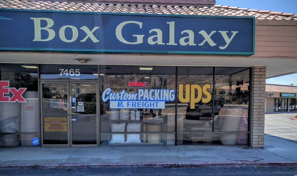 Box Galaxy | 7465 Mission Gorge Rd, San Diego, CA 92120, USA | Phone: (619) 287-4090