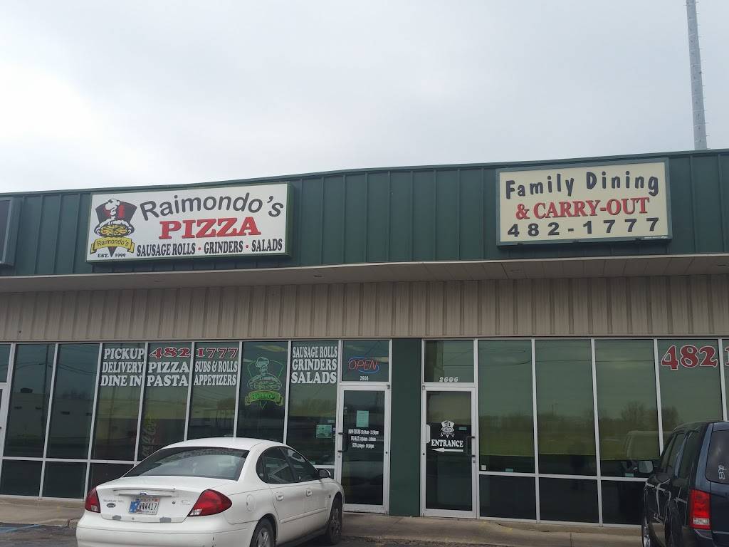 Raimondos Pizza | 2608 W State Blvd, Fort Wayne, IN 46808, USA | Phone: (260) 482-1777