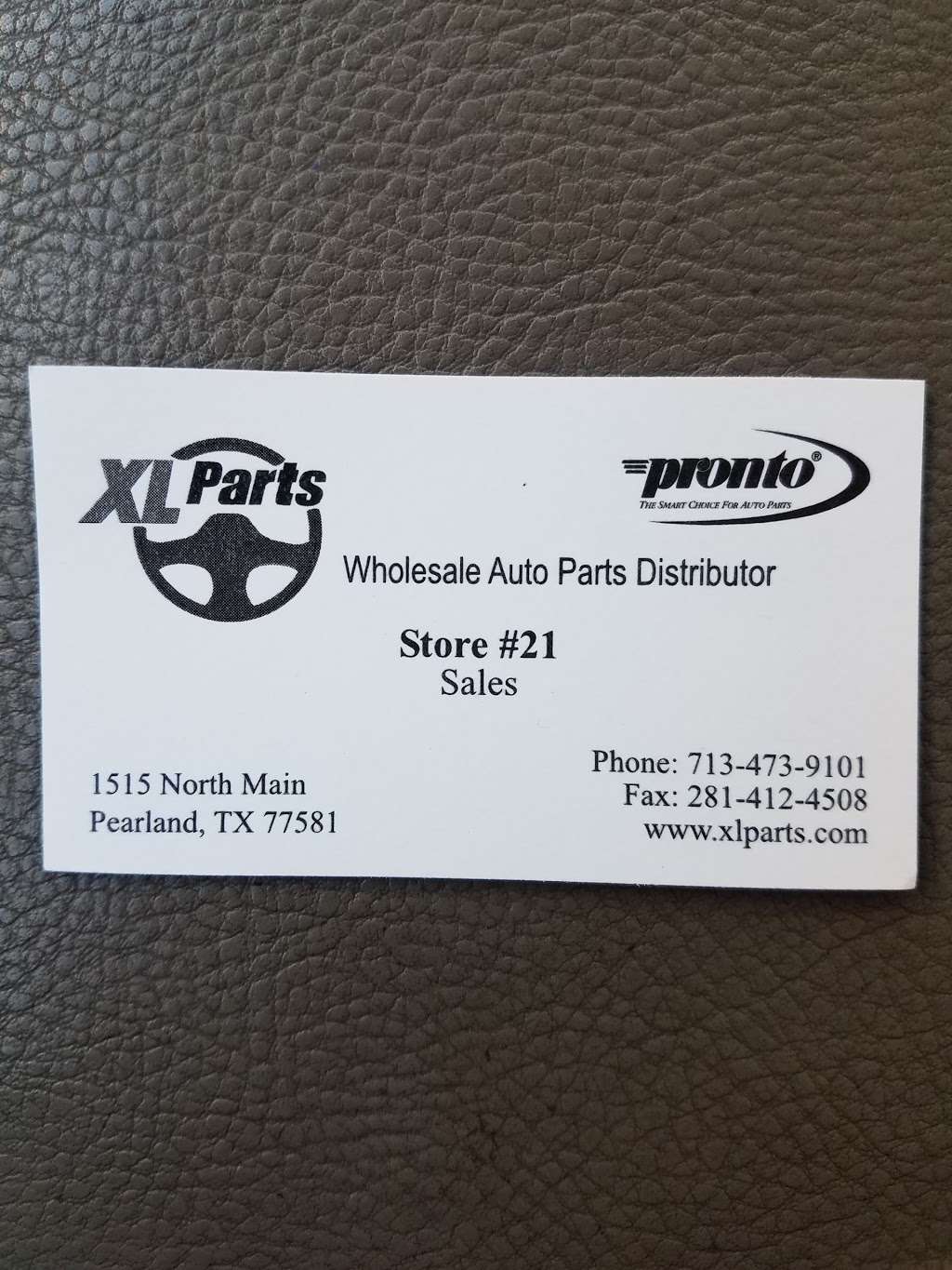 XL Parts | 1515 N Main St, Pearland, TX 77581, USA | Phone: (713) 473-9101