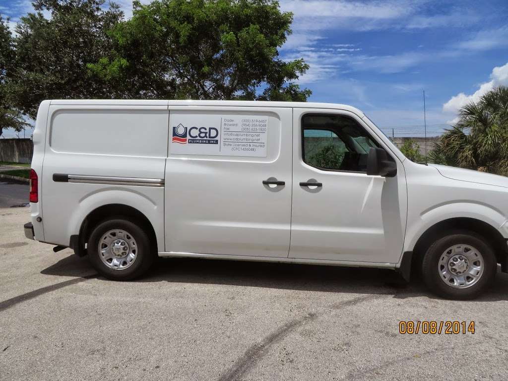 C & D Plumbing Inc. | 4980 SW 52nd St #101, Davie, FL 33314, USA | Phone: (954) 256-9048