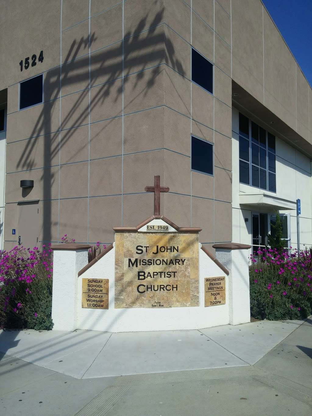 St. John Missionary Baptist Church | 1524 Lemon St, Oceanside, CA 92058 | Phone: (760) 757-6864