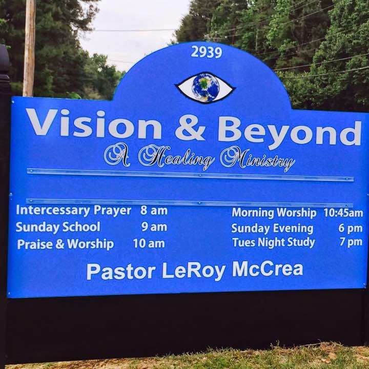 Vision and Beyond Christian Ministries | 2939 India Hook Rd, Rock Hill, SC 29732, USA | Phone: (803) 329-7726