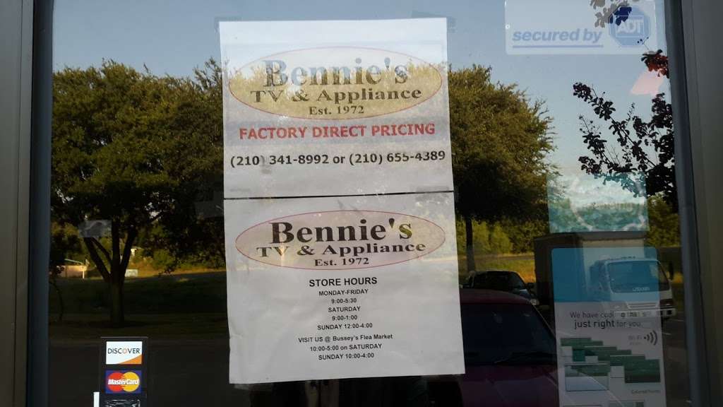 Bennies TV and Appliance | 12728 OConnor Rd, San Antonio, TX 78233, USA | Phone: (210) 341-8992