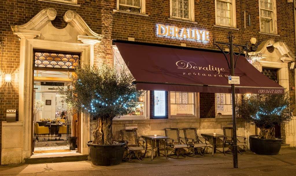 Deraliye | 98 Cockfosters Rd, Barnet EN4 0DP, UK | Phone: 020 3417 5270