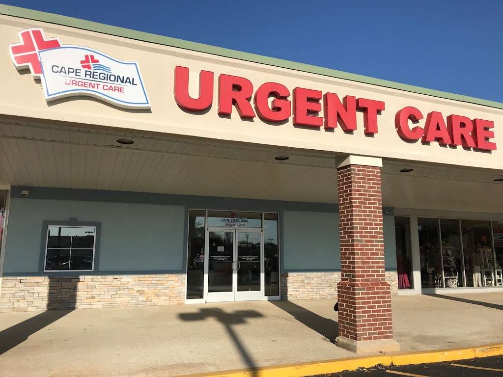 Cape Regional Urgent Care | 11 Court House South Dennis Rd, Cape May Court House, NJ 08210 | Phone: (609) 465-6364