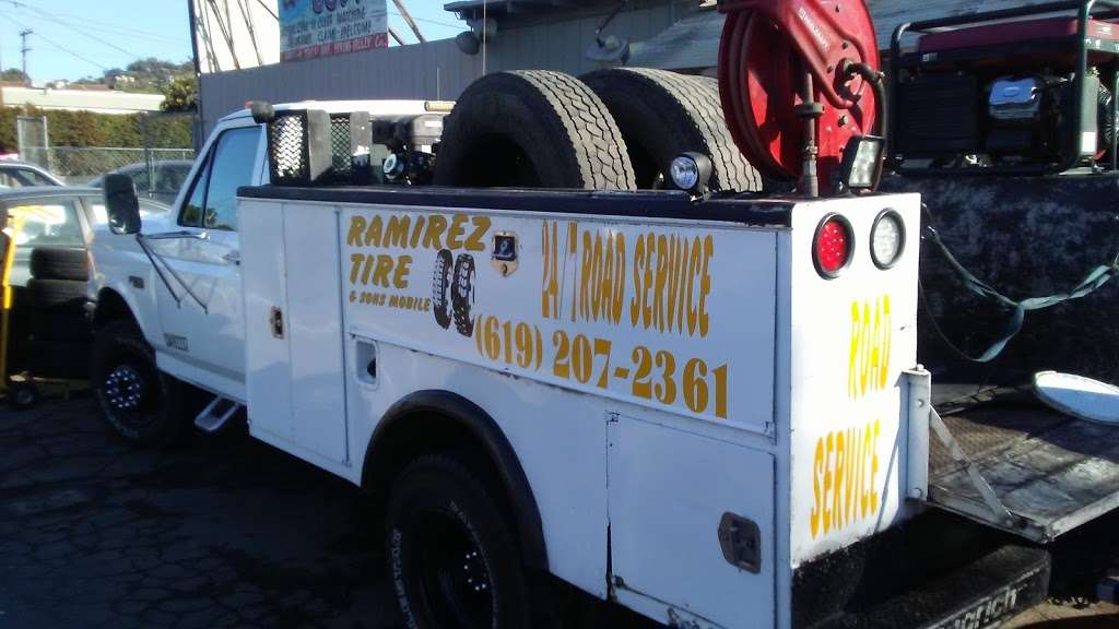 Ramirez Tire and Sons Mobile | 8921 Troy St, Spring Valley, CA 91977, USA | Phone: (619) 207-2361