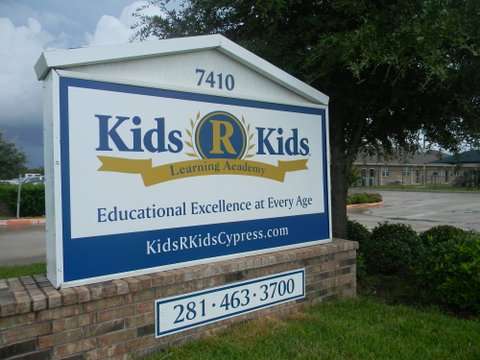 Kids R Kids Learning Academy of Cypress | 7410 Fry Rd, Cypress, TX 77433, USA | Phone: (281) 463-3700